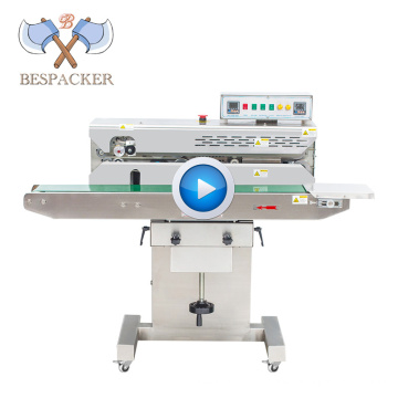 Bespacker XK-1100H Automatic high speed continuous band sealer plastic bag heat sealing machine